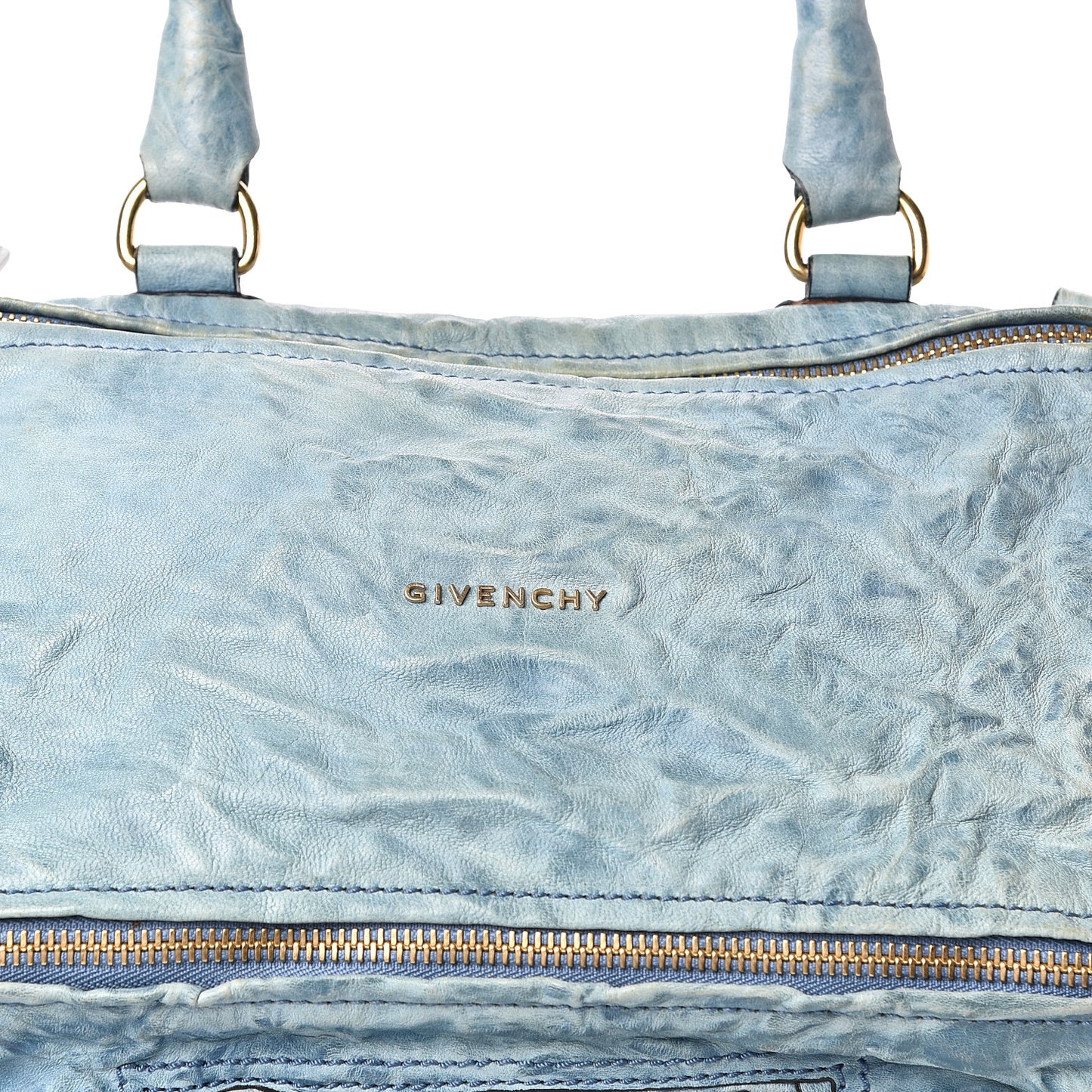 Tumbled Sheepskin Medium Pandora Sky Blue