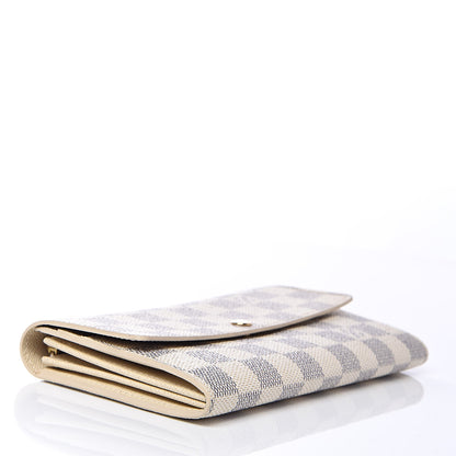 Louis Vuitton Damier Azur Sarah Wallet 4 of 7