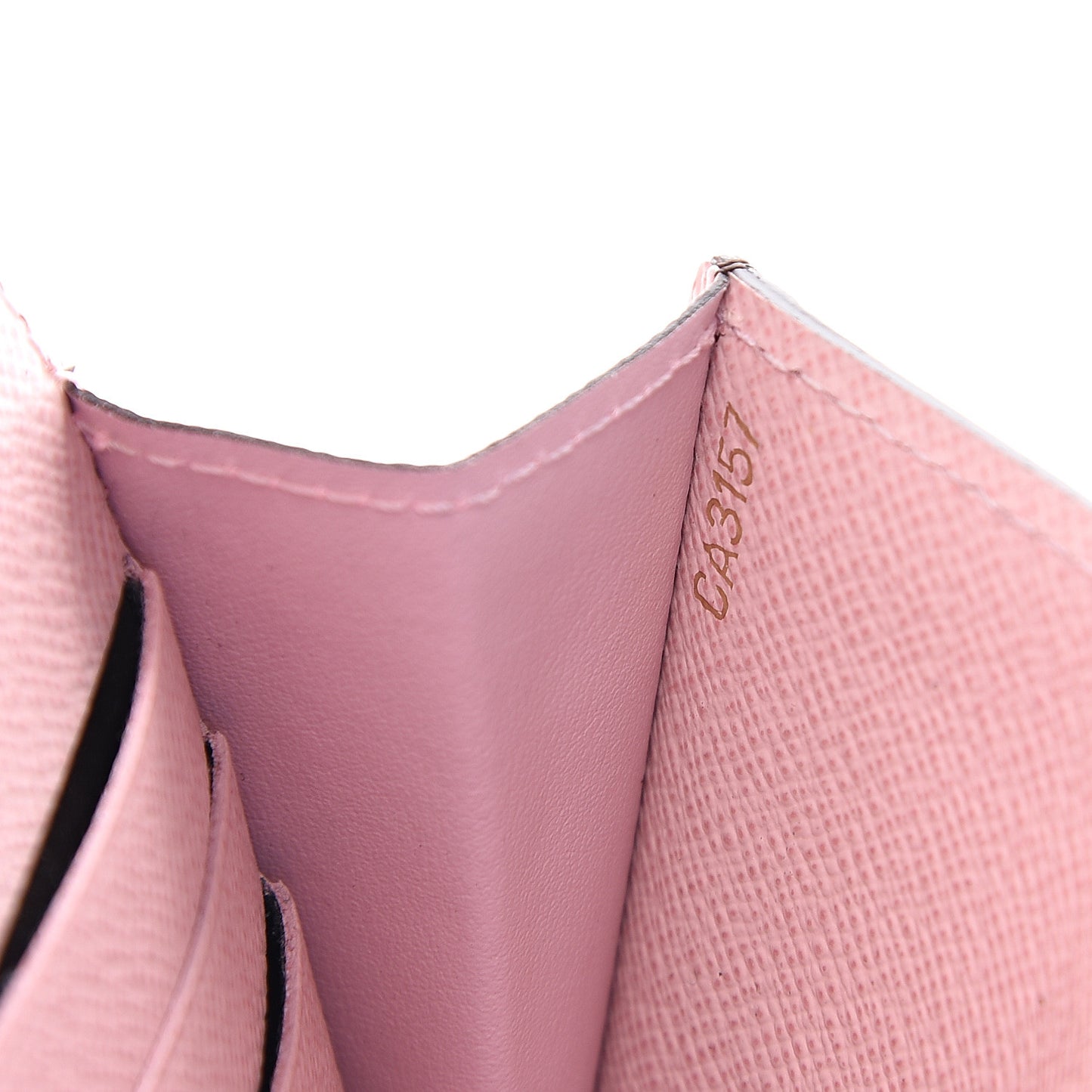 Monogram Jeanne Wallet Rose Ballerine