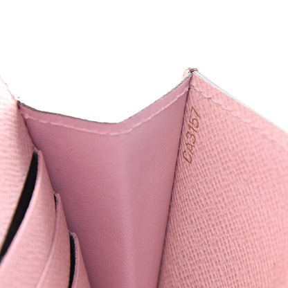 Louis Vuitton Monogram Jeanne Wallet Rose Ballerine 8 of 9