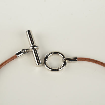 Hermes Natural Bridle Glenan Necklace Bouton 6 of 6