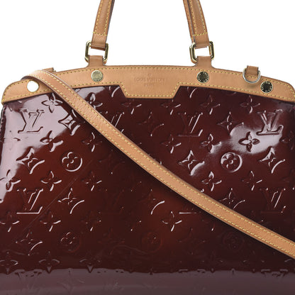 Louis Vuitton Vernis Brea MM Rouge Fauviste 8 of 15