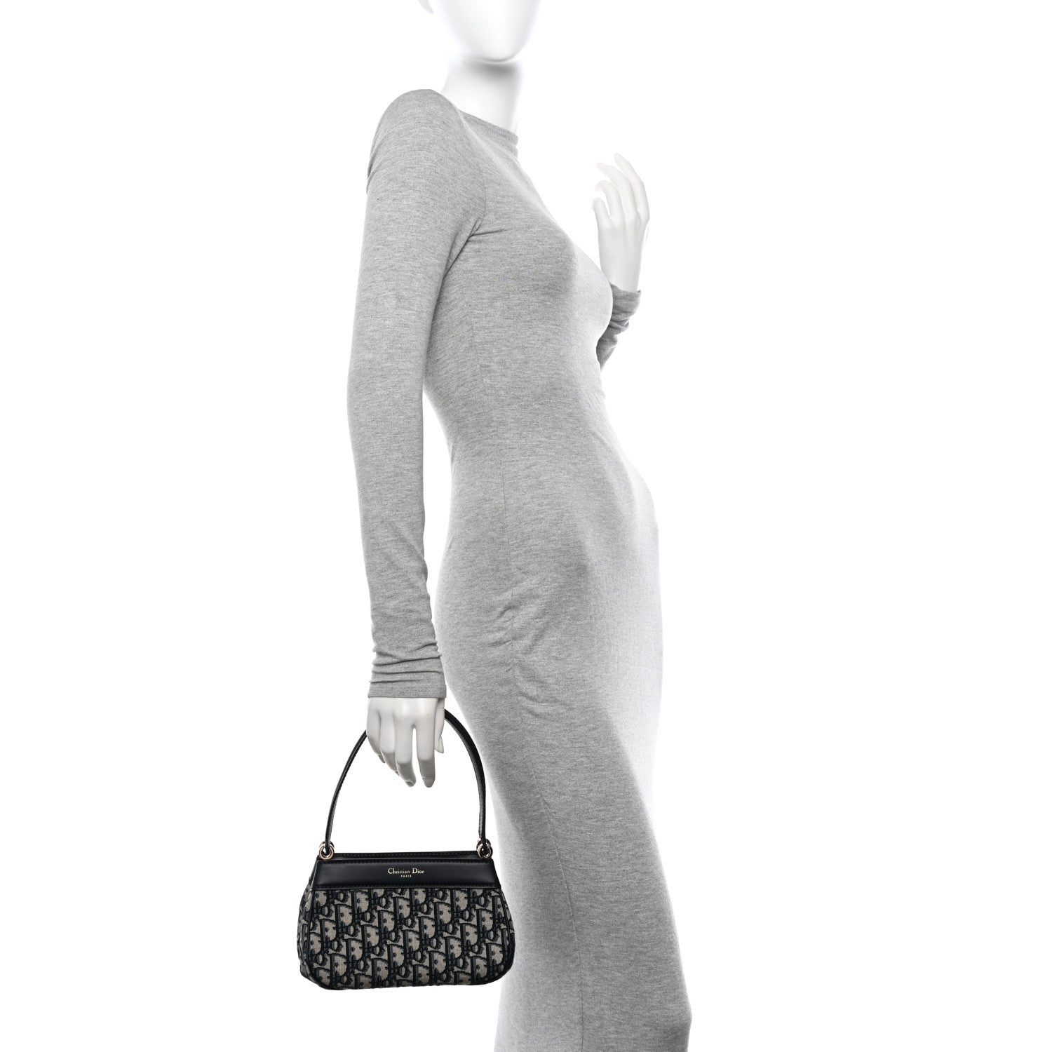 Christian Dior Oblique Key Bag Blue 2 of 9