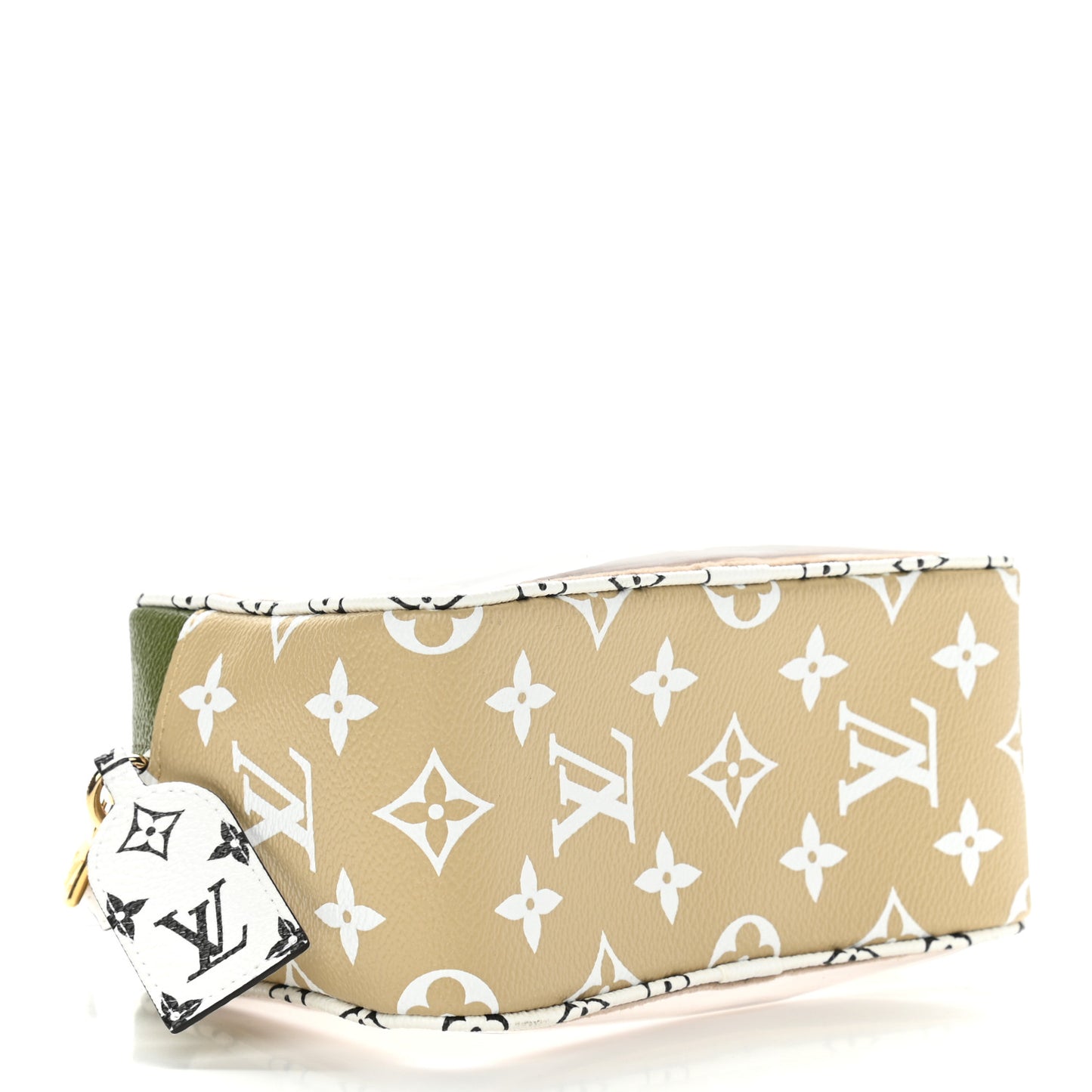 Monogram Giant Beach Pouch Kaki