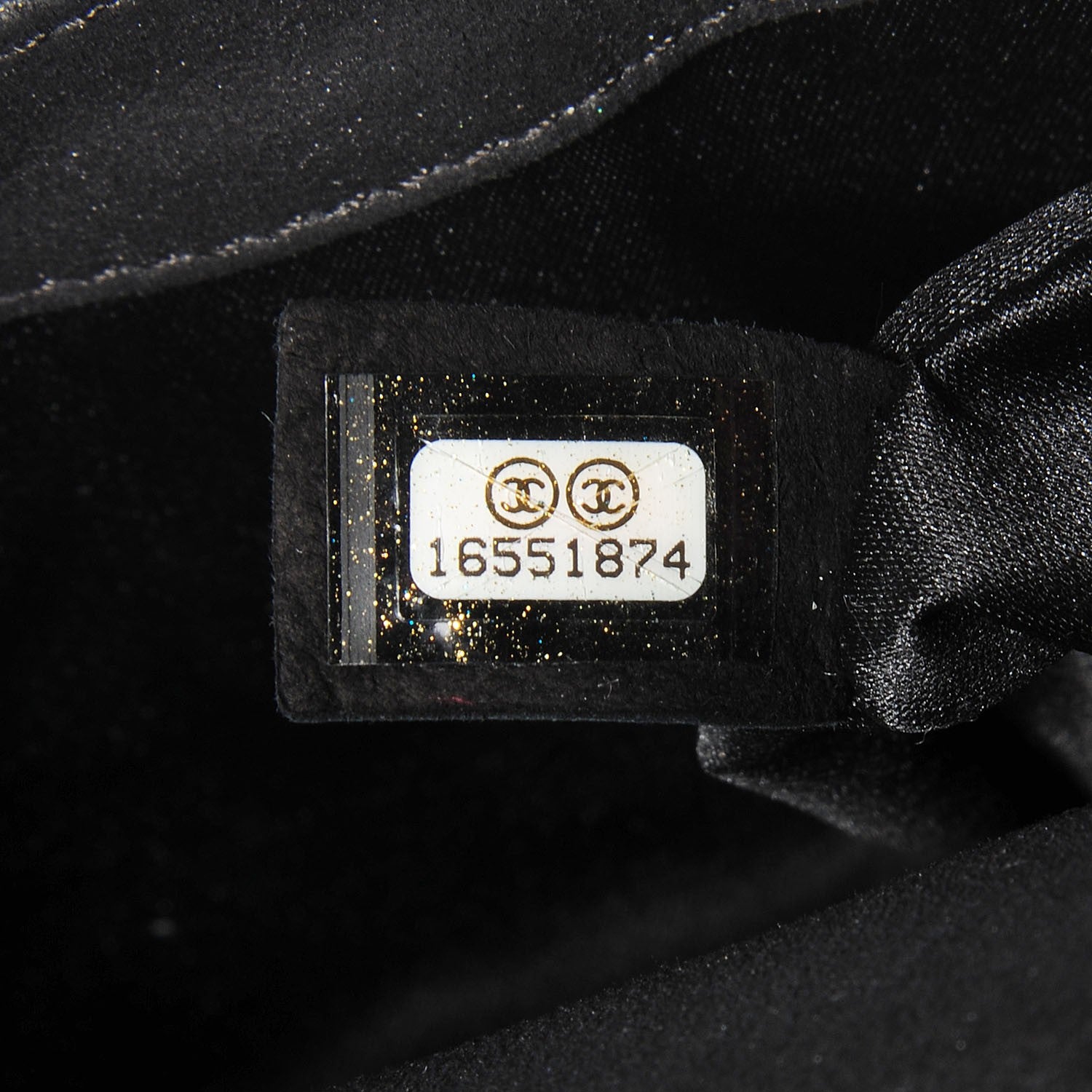 Chanel Strass Small Single Flap Black 7 of 9