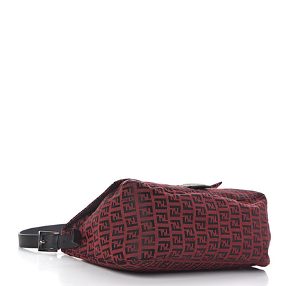Fendi Zucchino Mama Baguette Red 4 of 12