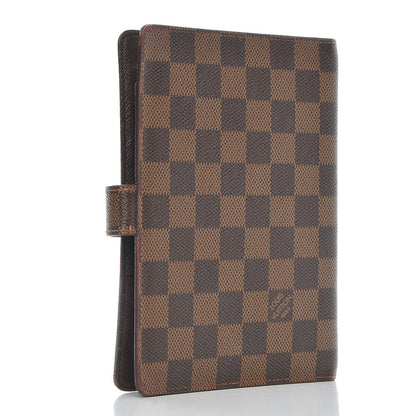 Louis Vuitton Damier Ebene Medium Ring Agenda Cover 3 of 10