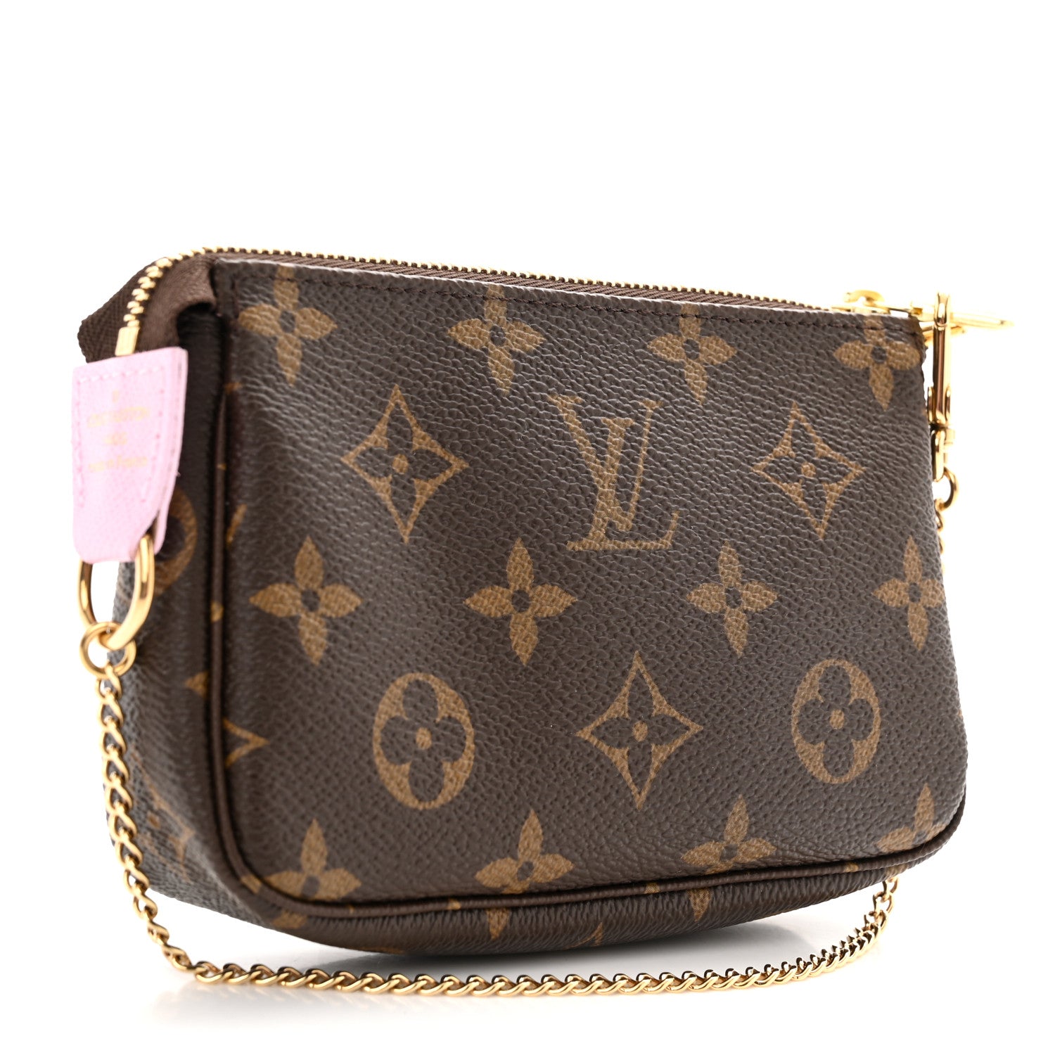 Louis Vuitton Monogram 2021 Christmas Animation Japanese Garden Mini Pochette Accessories Wisteria Pink 3 of 7