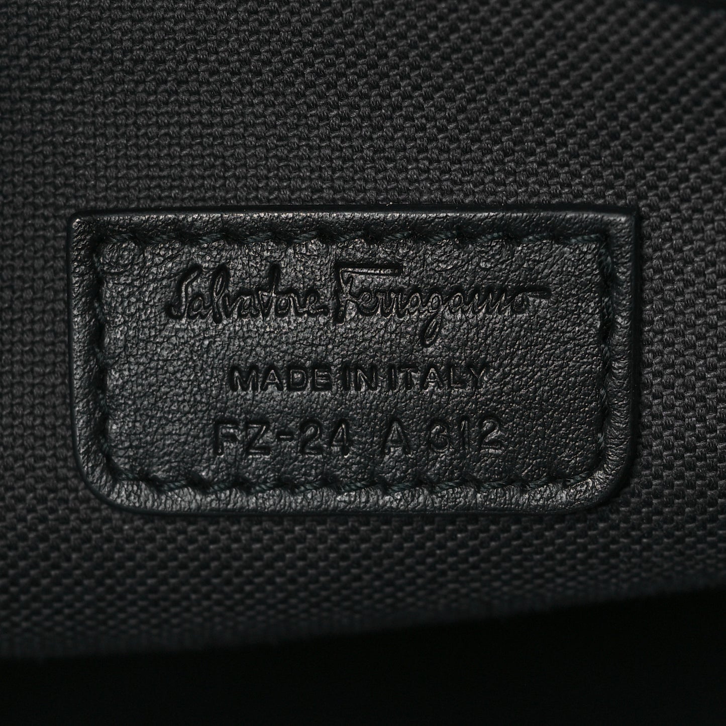 Calfskin Backpack Black