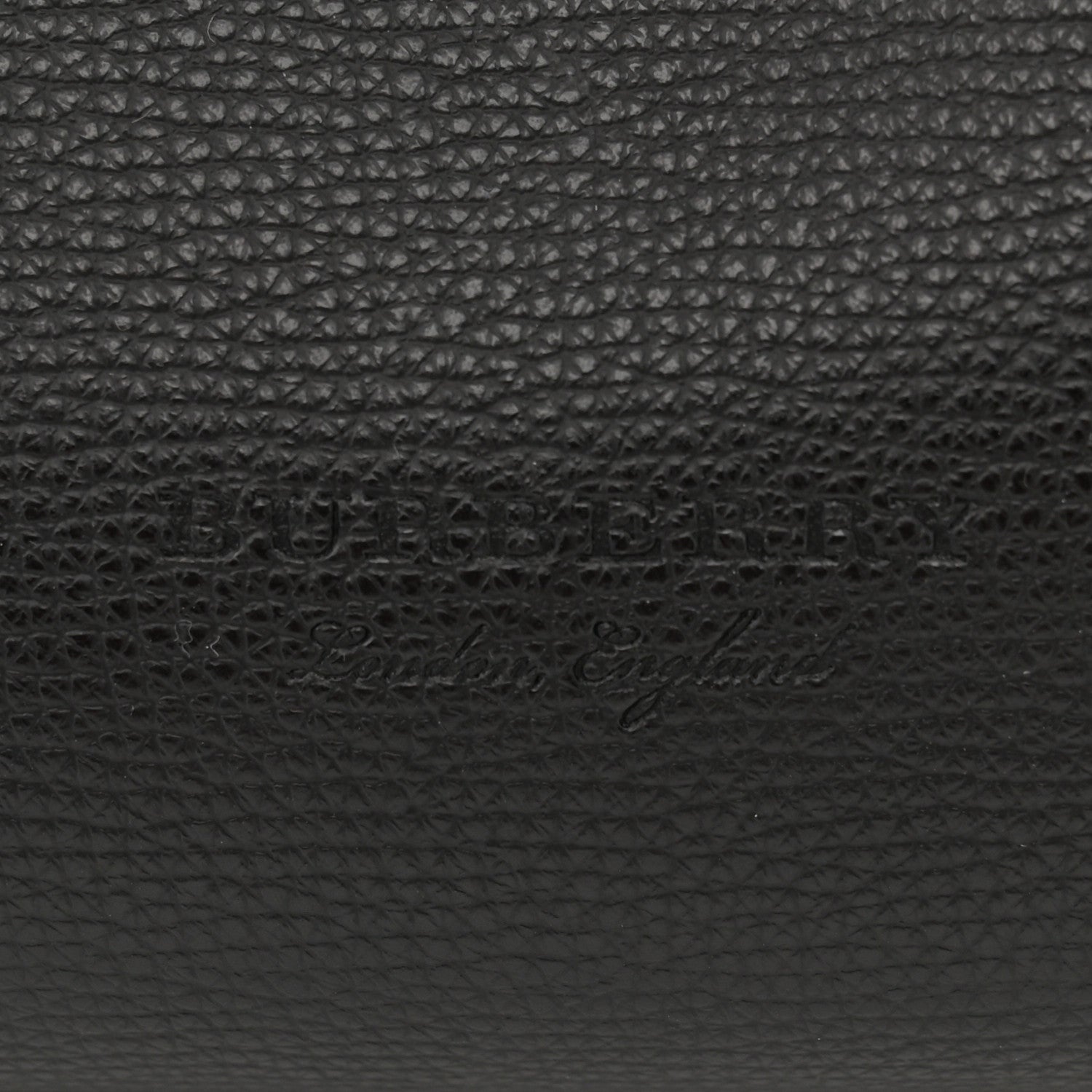 Burberry Grainy Calfskin Haymarket Check Medium Reversible Tote Black 9 of 16