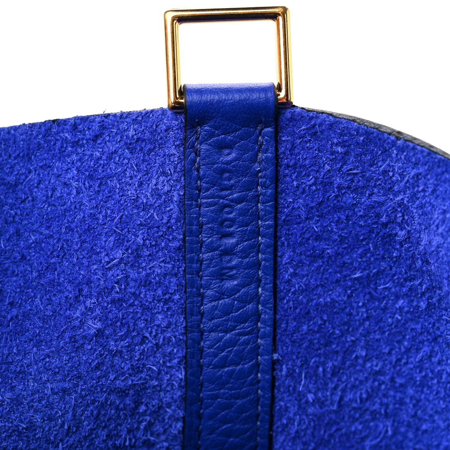 Taurillon Clemence Picotin Lock 18 PM Bleu Electrique