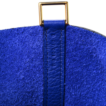 Hermes Taurillon Clemence Picotin Lock 18 PM Bleu Electrique 7 of 10