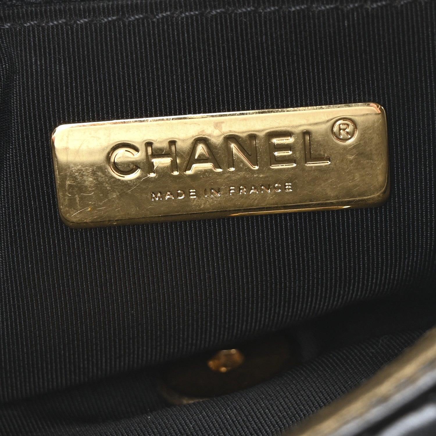 Chanel Lambskin Chain Quilted Medium Chanel 19 Flap Black 6 of 11