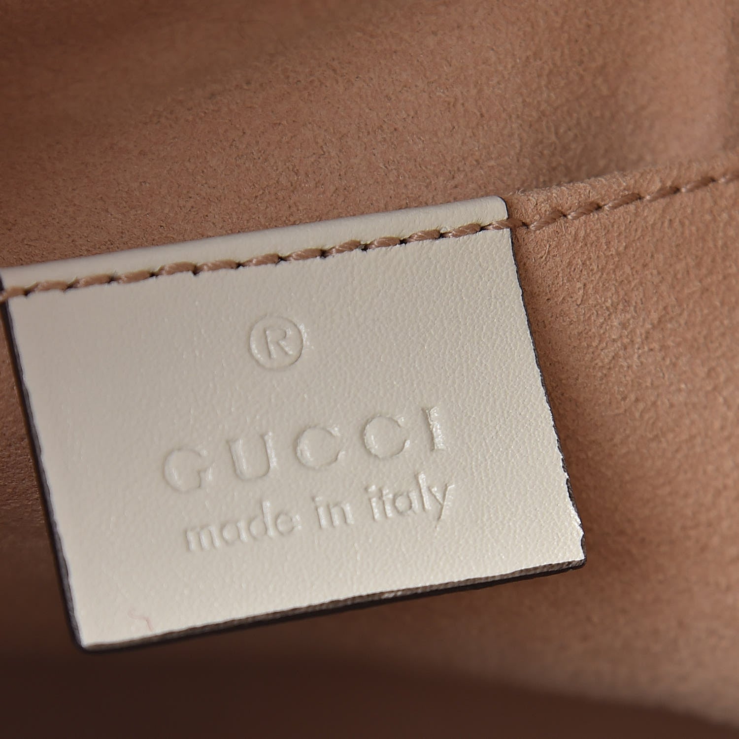 Gucci Calfskin Matelasse GG Marmont Flap Backpack White 6 of 11