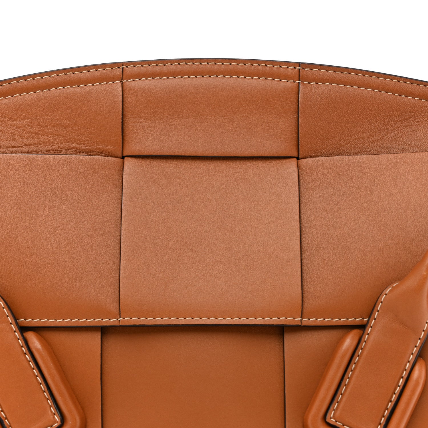 Bottega Veneta French Calfskin Maxi Intrecciato Small Arco Wood 8 of 14