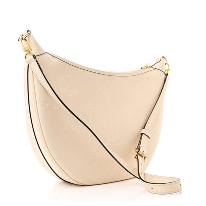 Louis Vuitton Empreinte Monogram Giant Loop Hobo Cream 4 of 11