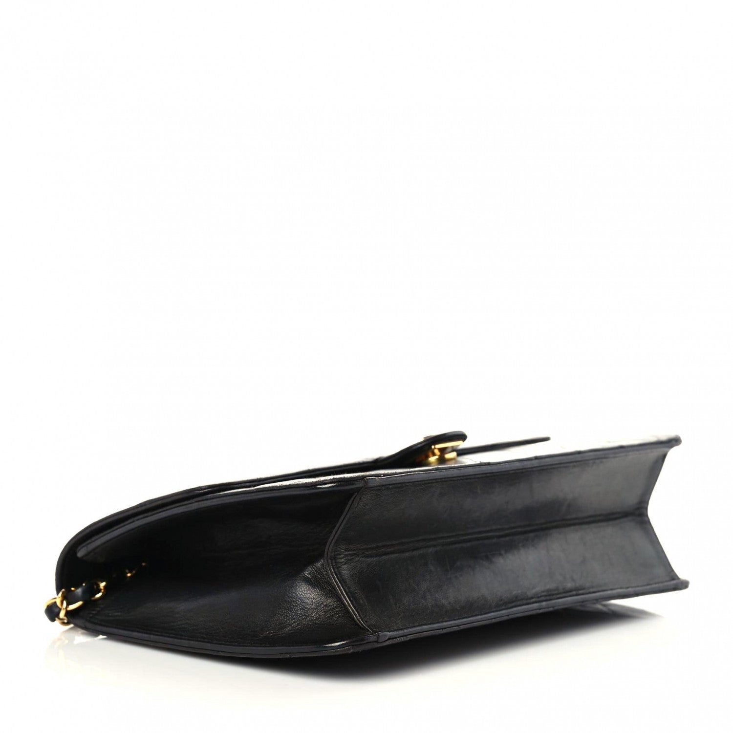 Chanel Lambskin Quilted Medium Single Flap Black 3 of 20