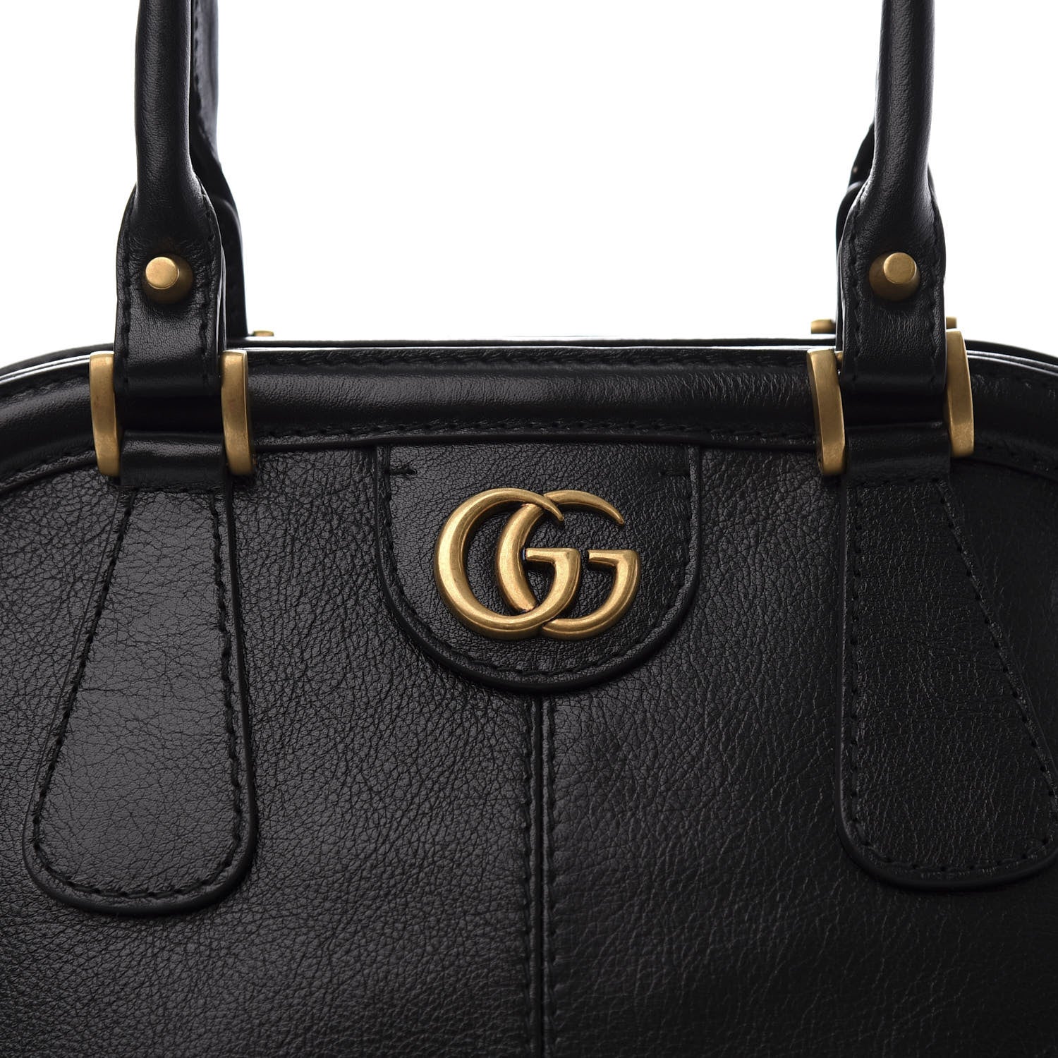 Gucci Calfskin Large Re(Belle) Top Handle Bag Black 11 of 11