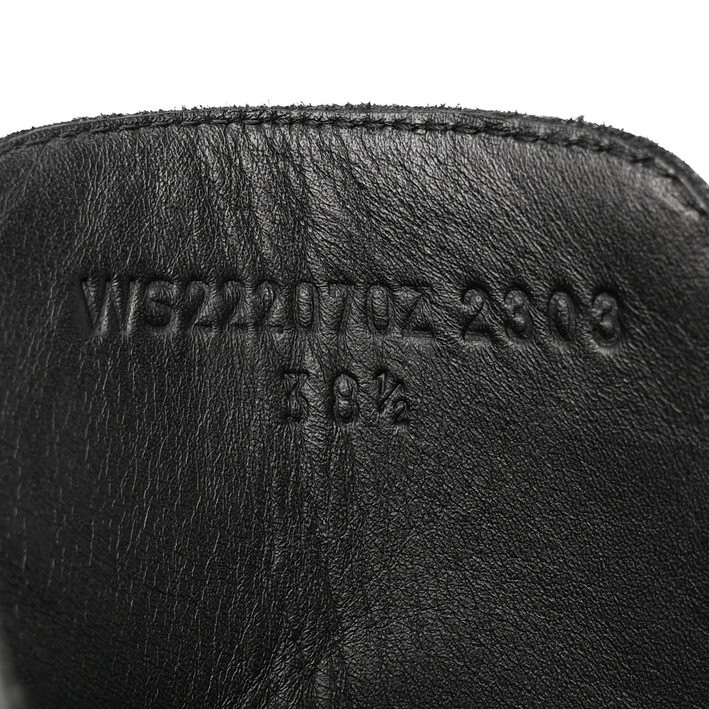 Glossed Calfskin Funk Ankle Boots 38.5 Black