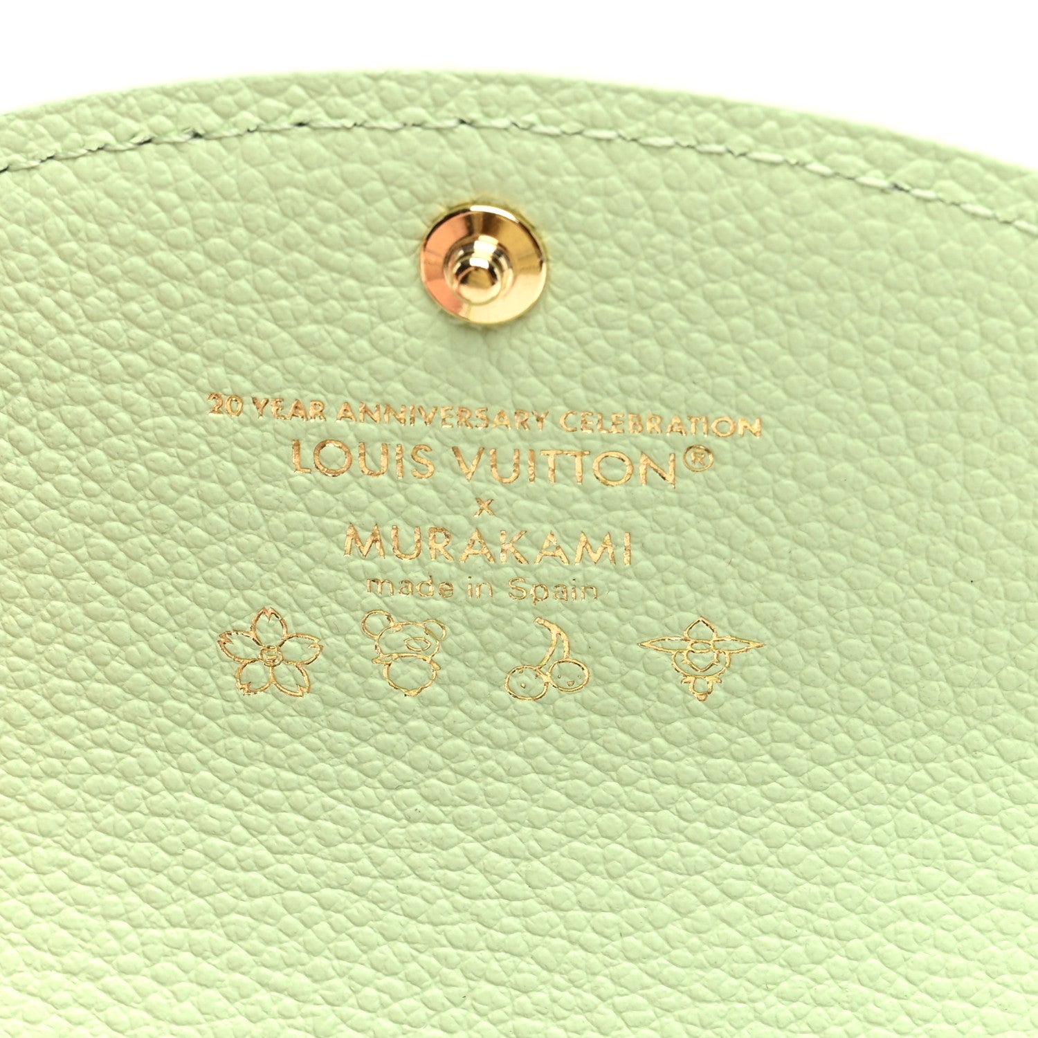 Louis Vuitton LV X TM Empreinte Rosalie Coin Purse Green Tea 6 of 7
