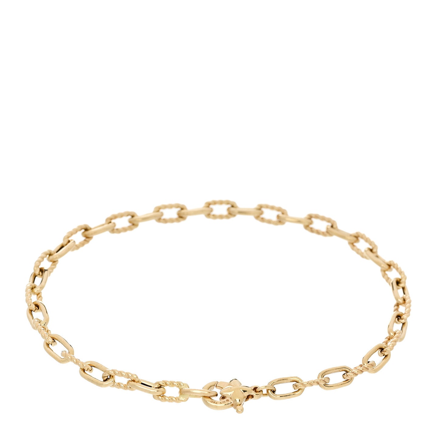 18K Yellow Gold Madison 3mm Classic Chain Bracelet
