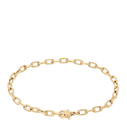 David Yurman 18K Yellow Gold Madison 3mm Classic Chain Bracelet 3 of 4
