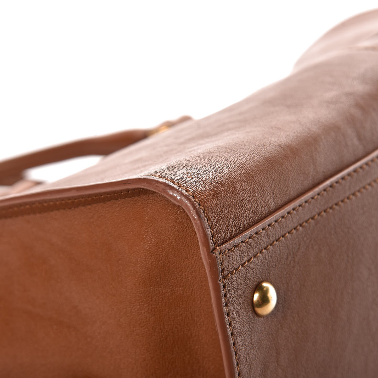 Sheepskin Medium Cabas Chyc Whiskey