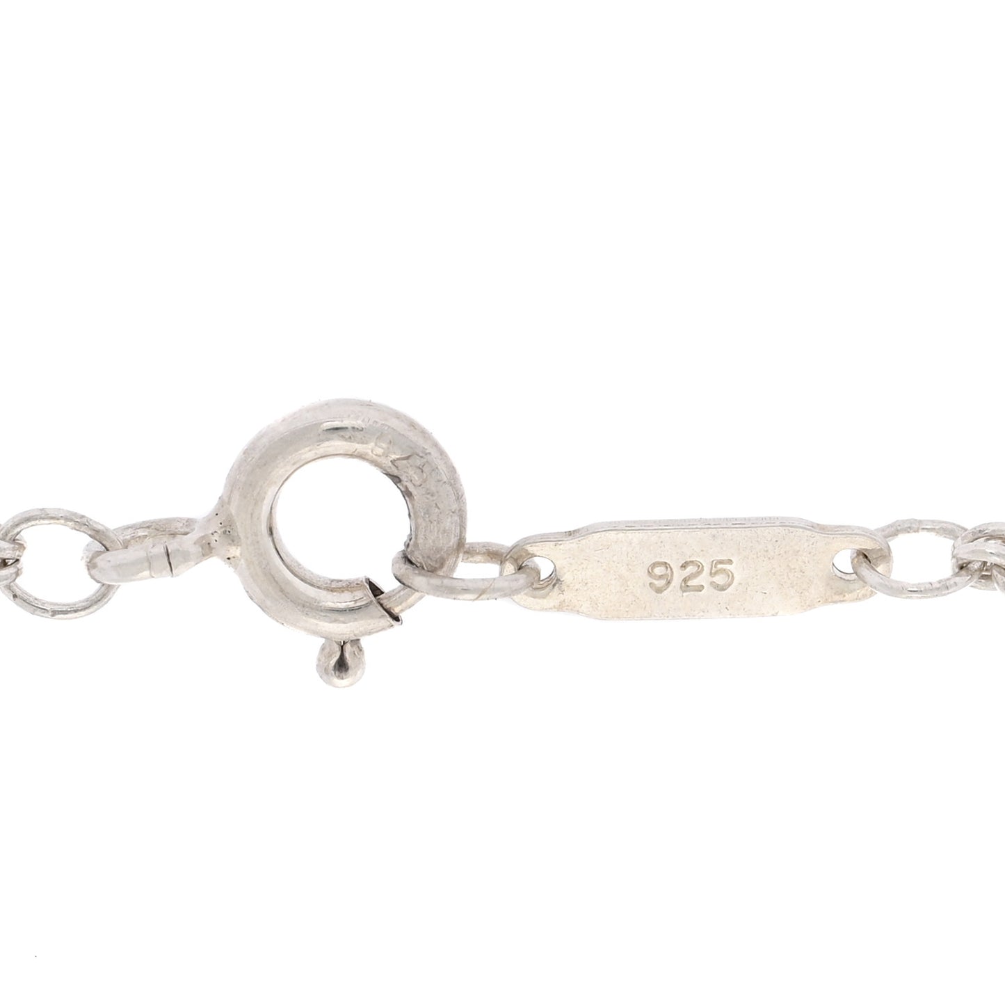 Sterling Silver Infinity Pendant Necklace