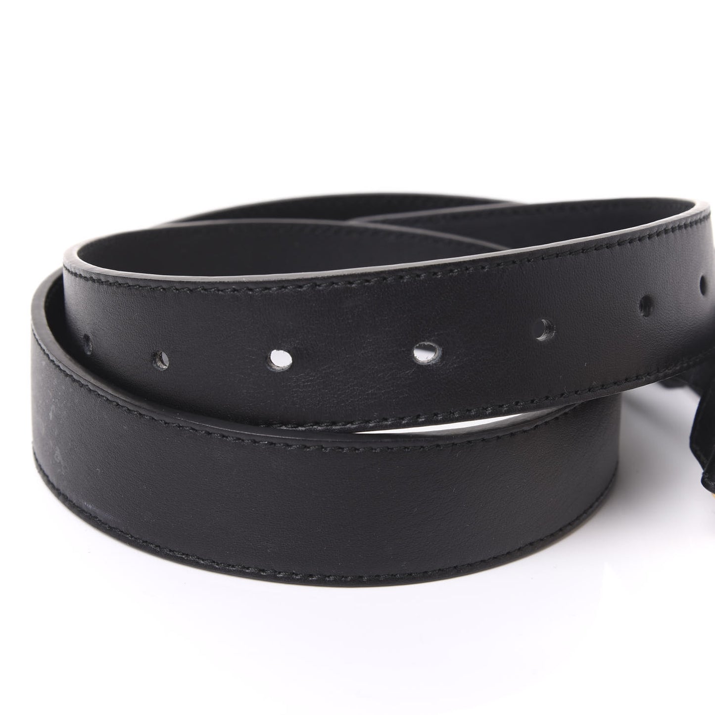 Calfskin Double G 30mm Belt 90 36 Black