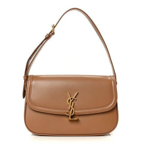 Soft Ultracalfskin Monogram Small Solferino Shoulder Bag New Hazelnut