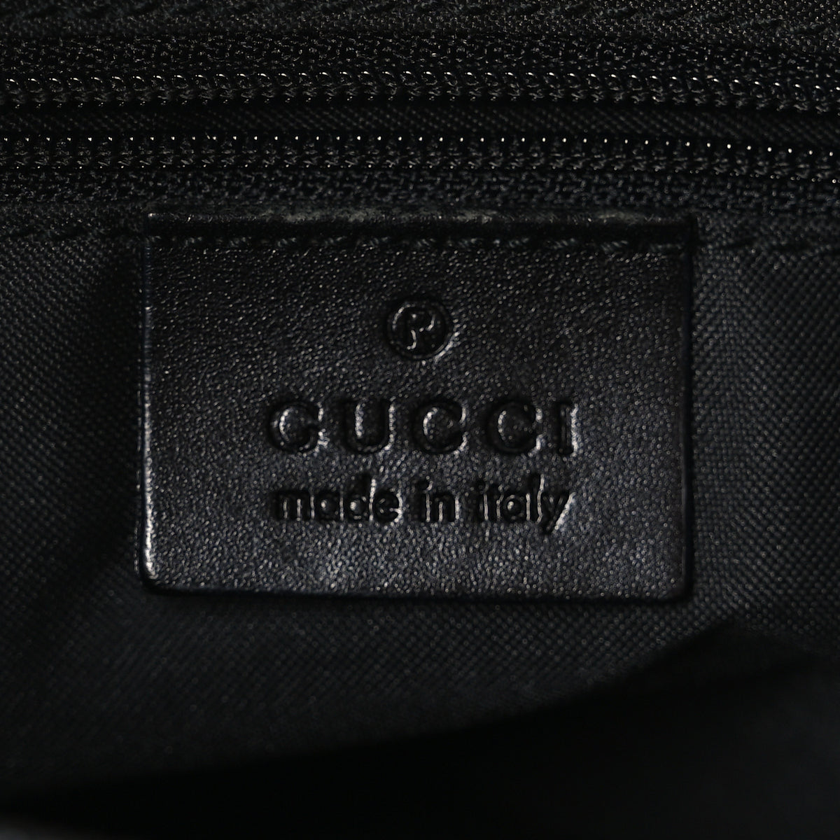 Nylon Hobo Monogram Small  Black