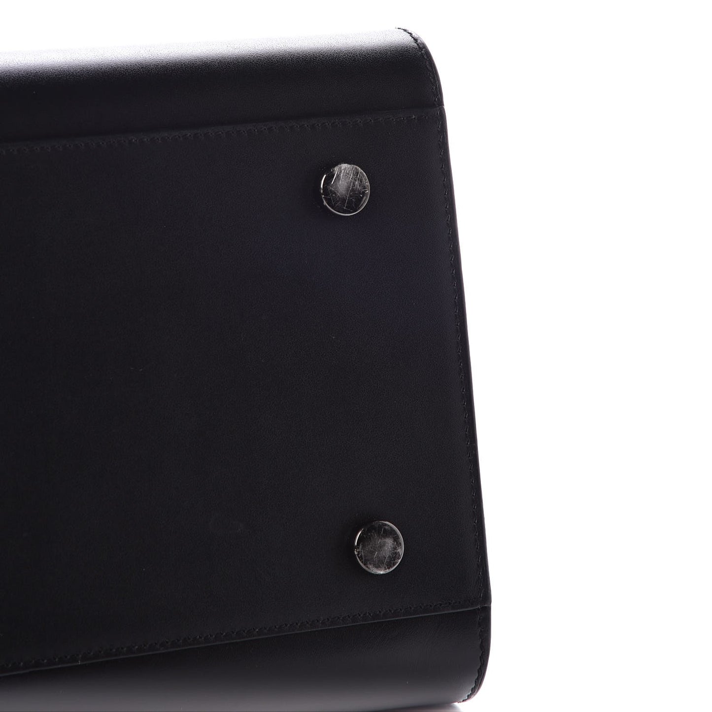 Smooth Calfskin Small Sac De Jour Black