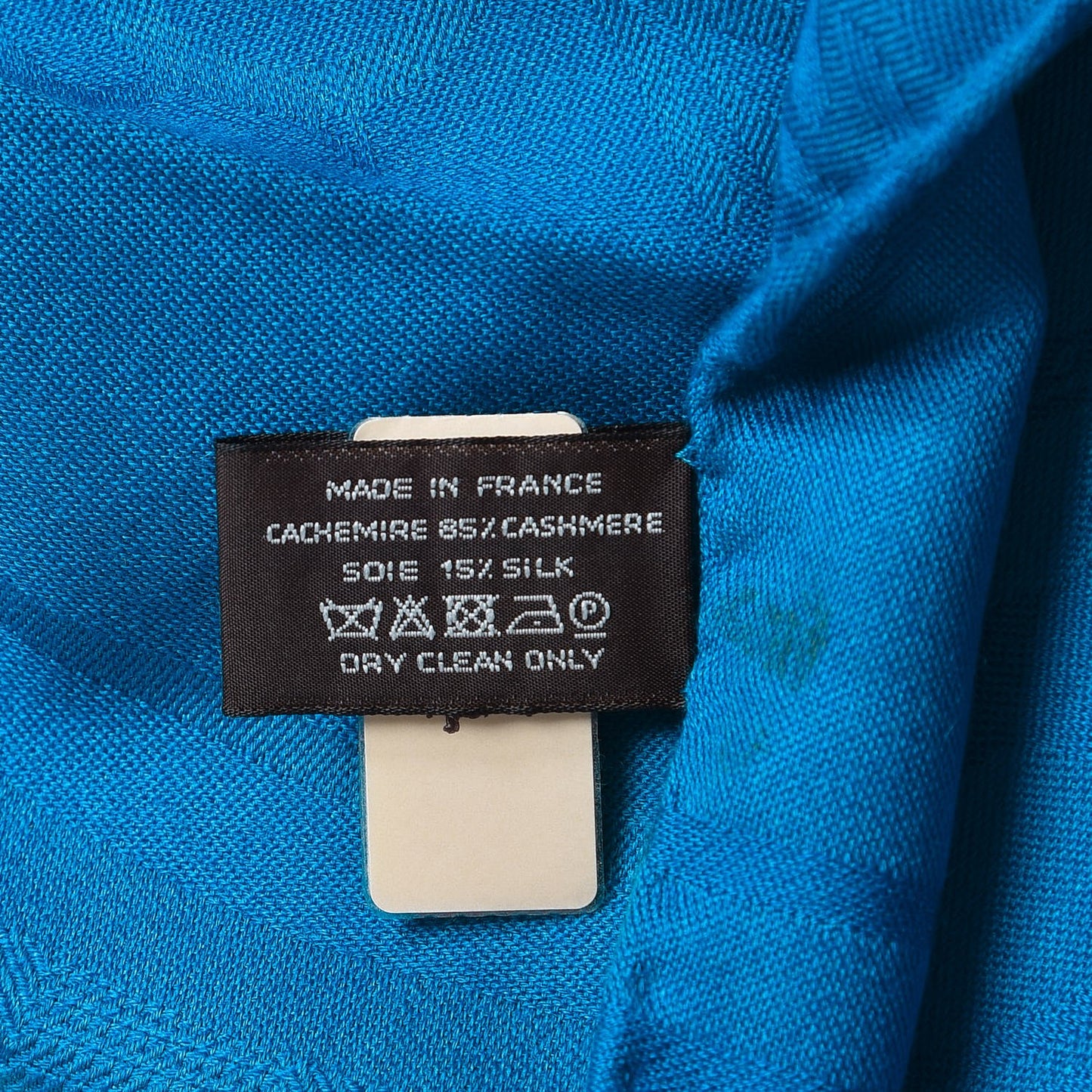 Cashmere Silk New Libris Stole Cobalt