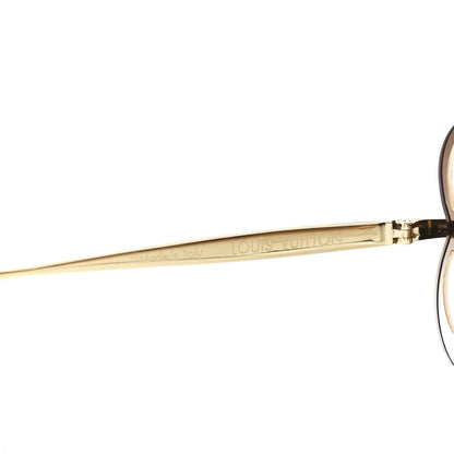 Louis Vuitton Lily Sunglasses Z0371U Brown Glitter 5 of 7