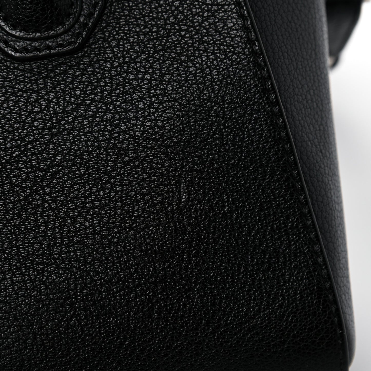 Sugar Goatskin Mini Antigona Black