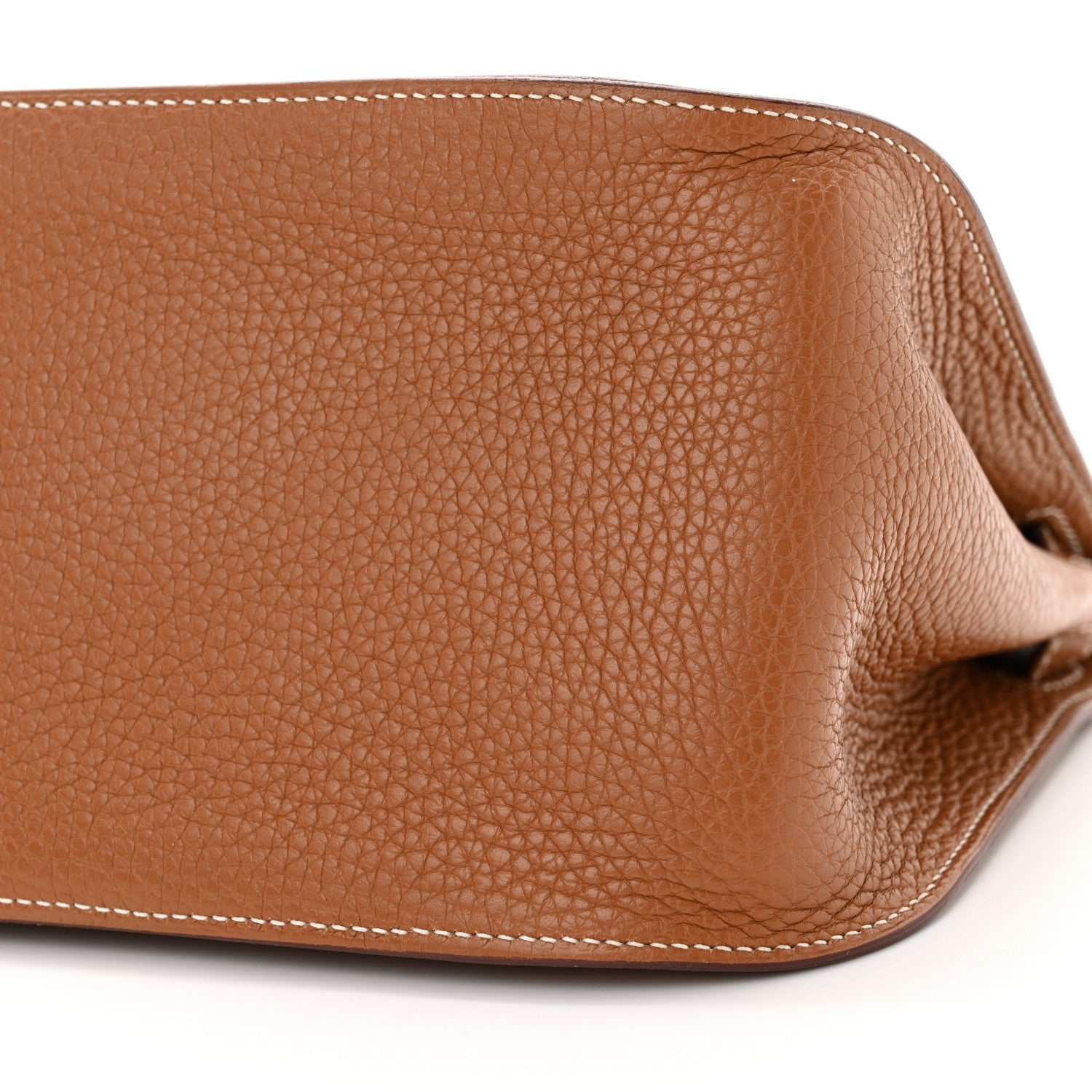 Hermes Taurillon Clemence Jypsiere 28 Gold 10 of 10