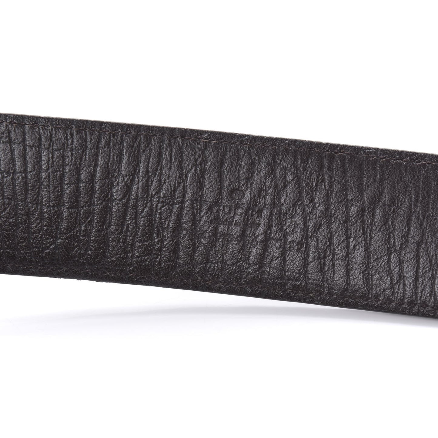 GG Plus Monogram Interlocking G Belt 80 32 Dark Brown