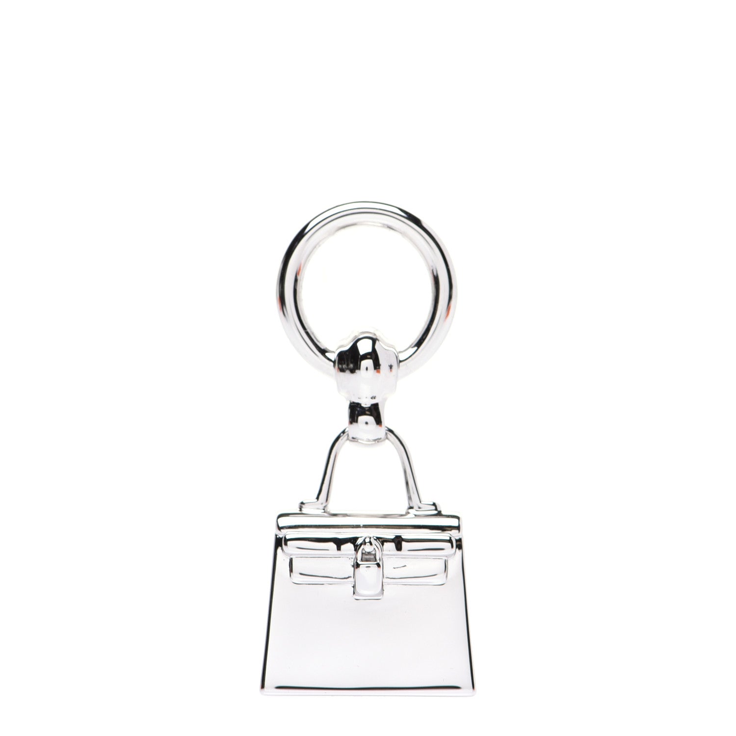 Hermes Palladium Mini Kelly Twilly Ring 1 of 4