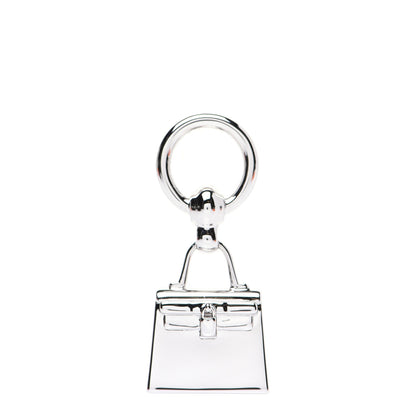 Hermes Palladium Mini Kelly Twilly Ring 1 of 4