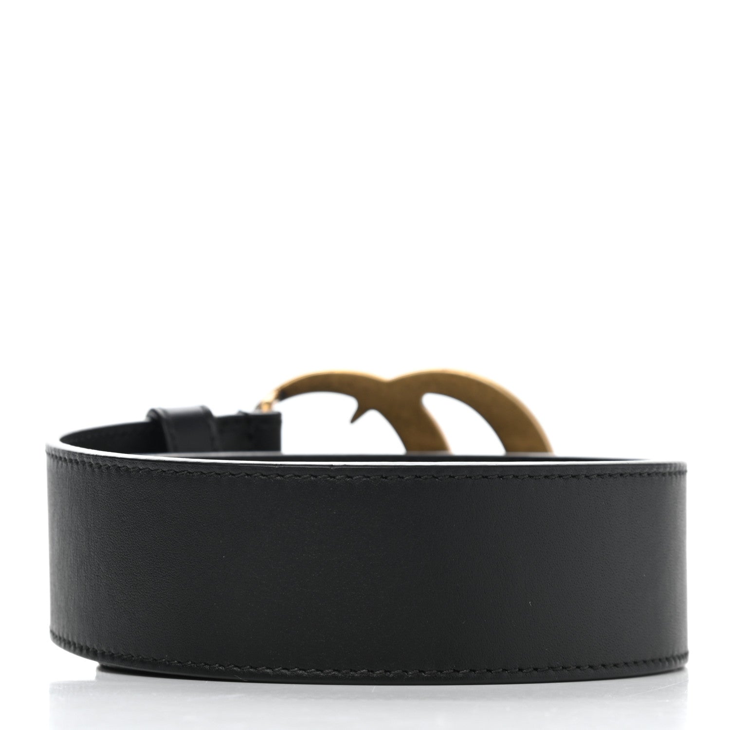 Gucci Calfskin Double G 40mm Belt 70 28 Black 2 of 5