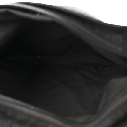 Prada Nylon Vela Flat Messenger Bag Black 5 of 13