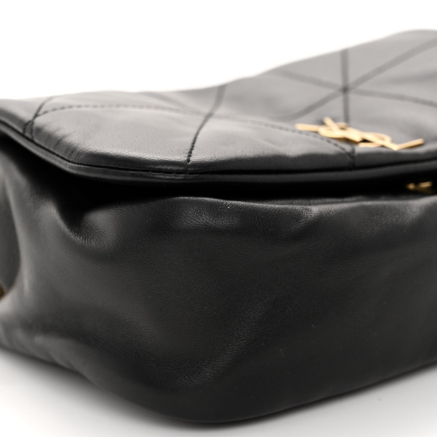 Lambskin Matelasse Monogram Mini Jamie 4.3 Black