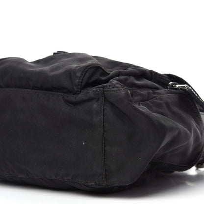 Prada Nylon Vela Messenger Black 7 of 10