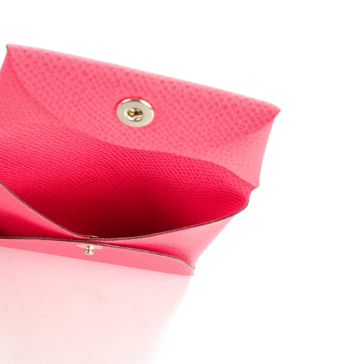 Hermes Epsom Bastia Coin Purse Rose Azalee 5 of 7