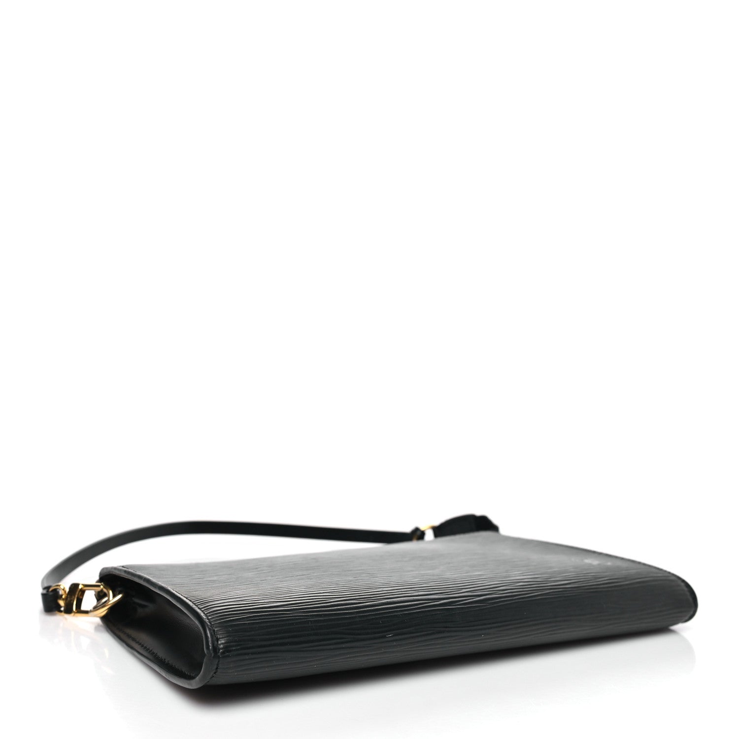 Louis Vuitton Epi Pochette Accessories 21 Black 4 of 9