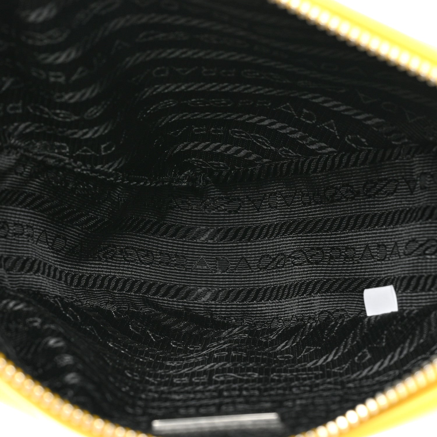 Prada Grace Lux Triangle Logo Embossed Triangle Wristlet Pouch Sole 5 of 8