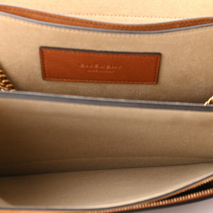 Givenchy Goatskin Suede Medium GV3 Shoulder Bag Chestnut 7 of 12