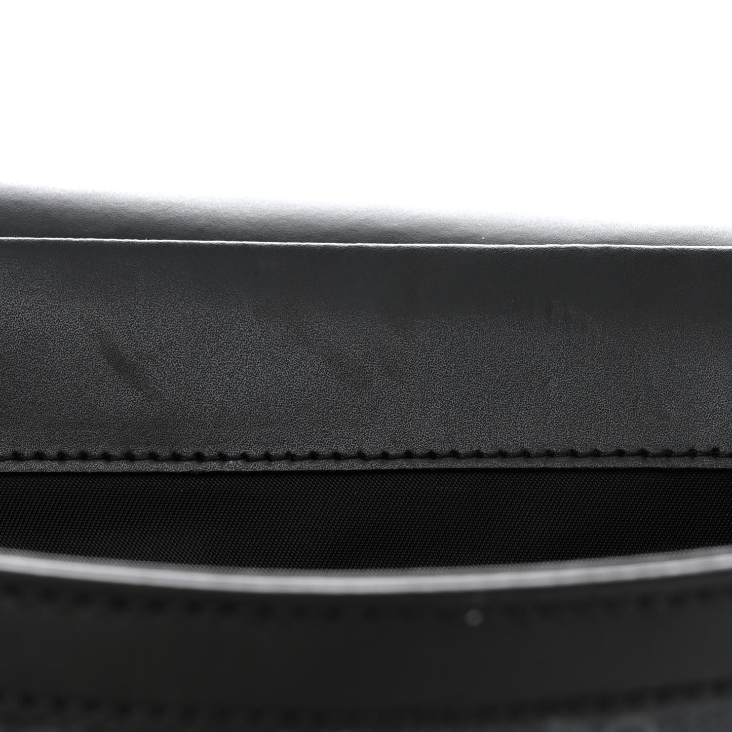 GG Supreme Monogram Web Messenger Diaper Bag Black Grey