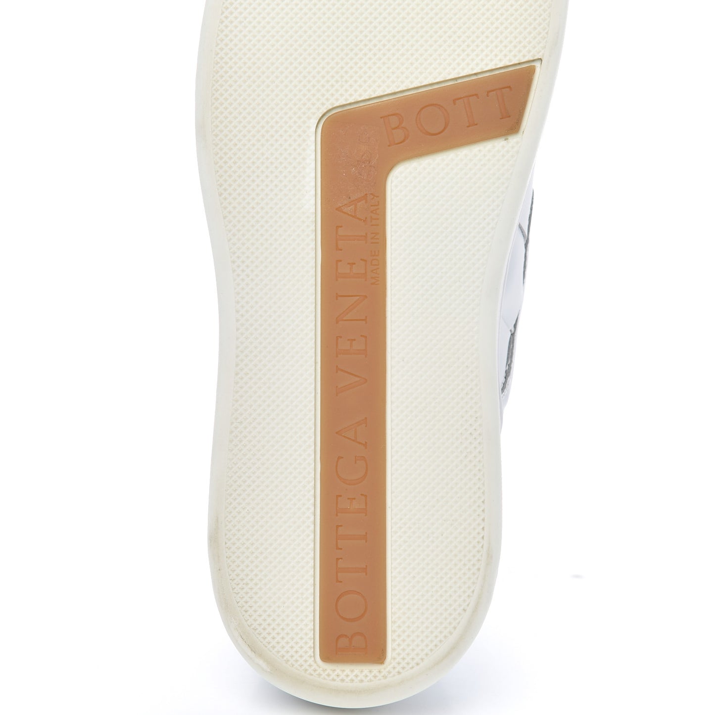Nappa Intrecciato Slip On Sneakers 39 White