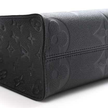 Louis Vuitton Empreinte Monogram Giant Onthego PM Black 9 of 9